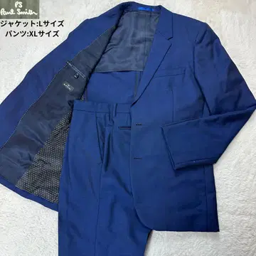 PS 폴스미스 모헤어 혼방 셋업 네이비 도트 L/XL 사이즈