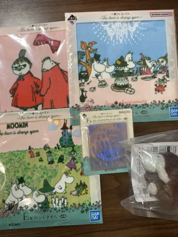무민 제일복권 80주년 D상 선조님 봉제 인형 마스코트 E상 F상 5종