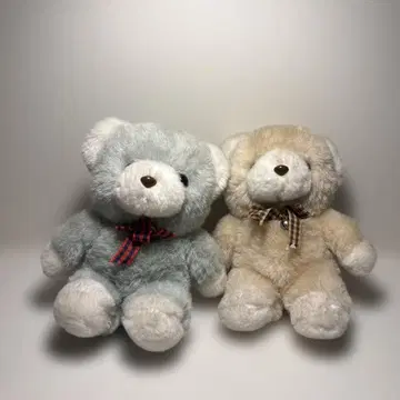 쇼와 레트로 히로츠네 작은 곰 봉제 인형 레트로 팝 디디베아