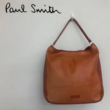 Paul Smith 원 숄더백 천연 가죽 카멜