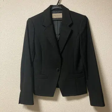 PROPORTION 블랙 테일러드 자켓