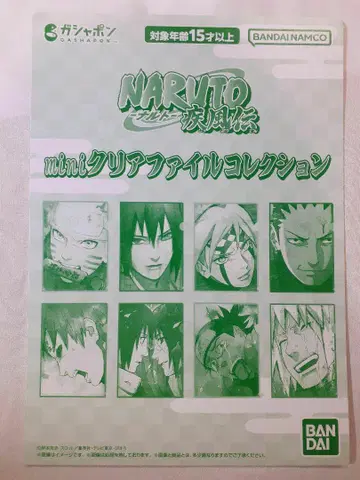 NARUTO -나루토 질풍전- [ nini 클리어 파일 컬렉션 ]