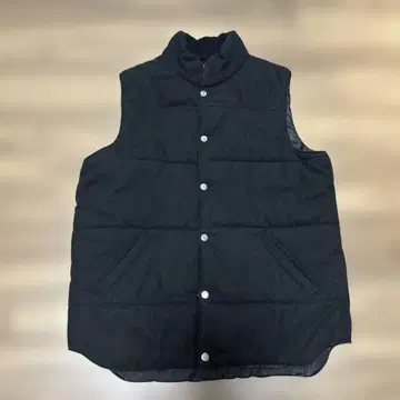 DEAR LAUREL 블랙 다운 베스트