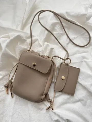 DouDou*베이지 숄더백