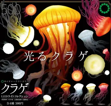 네이처 테크니컬러 해파리 LED 라이트 컬렉션 전 4종 세트