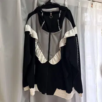 Dimmoire REFLEM 집업 후드티 블랙