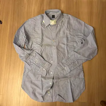 BEAMS F 긴팔 셔츠 라이트 블루