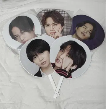 키쿠치 후마 점보 부채 5개 세트