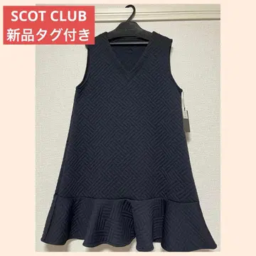 [택 포함 새상품] SCOT CLUB 골프웨어 원피스 익명 배송