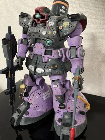 [철저 개수] MG 돔 웨더링 페인팅 완료품