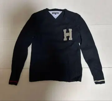 TOMMY HILFIGER 니트 스웨터 네이비 레어 상품