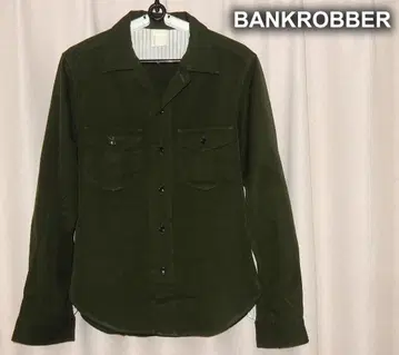 뱅크로버 : BANKROBBER 울 긴팔 셔츠 M