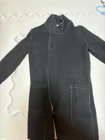 Primordial is Primitive 블랙 롱 코트