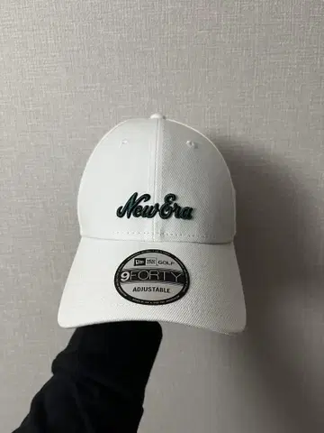 New Era 9FORTY 화이트 캡