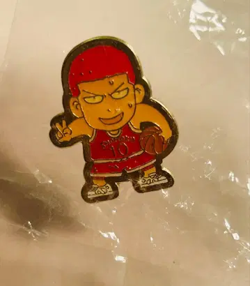 [당시물] 슬램덩크 스크류 핀 배지 강백호