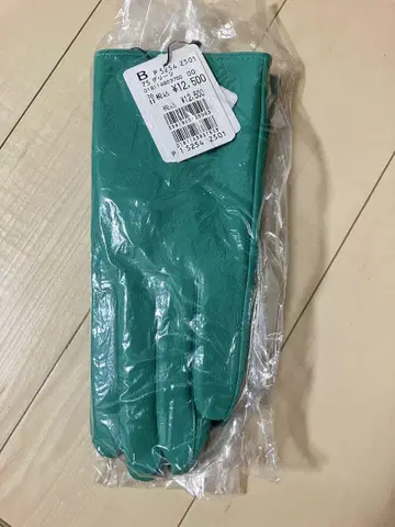 스콧 클럽 야마다야 그린 본가죽 장갑 미사용