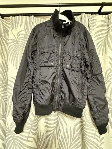 블랙 MA-1 플라이트 자켓