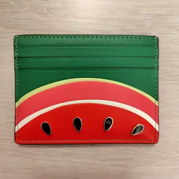 [ 중고 ] kate spade 수박 디자인 카드 케이스