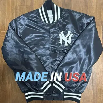 DeLong 바시티 자켓 M 사이즈 양키스 MADEINUSA 미국제