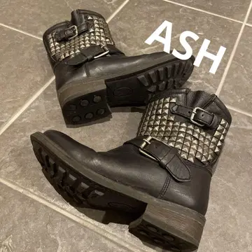 레어품! 이탈리아 ASH 스터드 부츠 사이즈 37