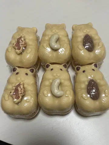 햄스터 모나카 가챠 전 6종 묶음 판매