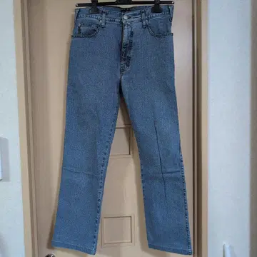 Armani Jeans AJ 스트레이트 데님 라이트 블루