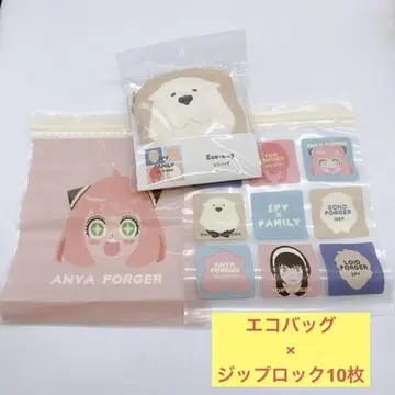 SPY x FAMILY 에코백과 재고 백 세트