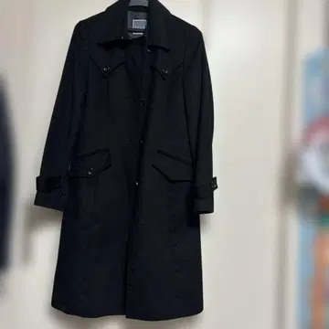 RULE 블랙 캐시미어 코트