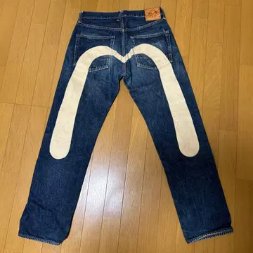 구 evisu no2 32 x 35 다이코쿠 색상 잔존