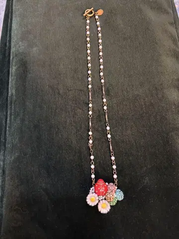 카나미비쥬(kanamibijoux) 무당벌레 목걸이