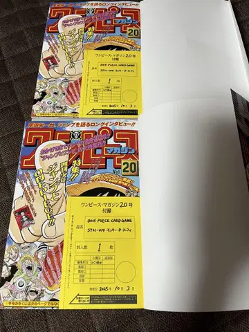 ONE PIECE magazine 특집 원피스 매거진