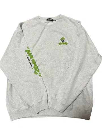 XLARGE 그레이 맨투맨 XL