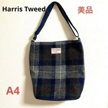 새상품급 Harris Tweed 토트백