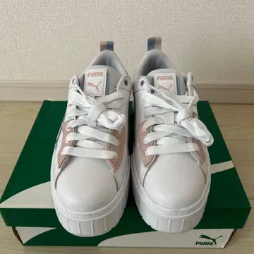 PUMA MAYZE UT Wns 화이트/로즈쿼츠 24cm