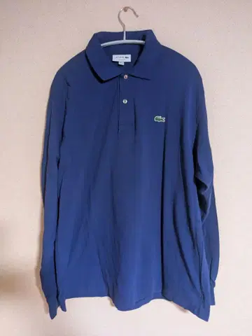 라코스테 LACOSTE 사슴 무늬 긴팔 피케 셔츠 XXL