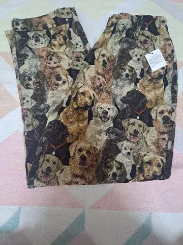 개 올 패턴 바지