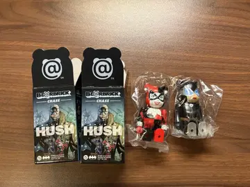 [ 새상품 ] BE@RBRICK HUSH 캣우먼 할리퀸 2체 세트