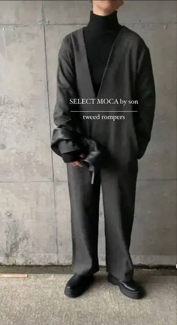 [ SELECT MOCA by son 트위드 올인원 ]
