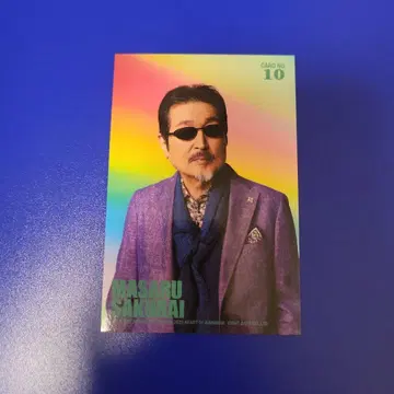 THE ALFEE 트레이딩 카드 10번 사쿠라이 씨