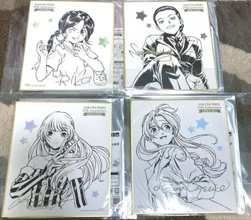 사쿠라 대전 25주년 기념 색지 라쳇 사지타 다이애나 리카