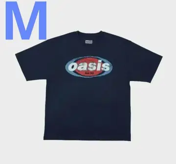 Oasis live'25 T셔츠 Logo Navy M