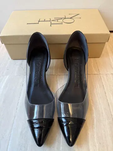LE TALON 스틸레토 하이힐 23cm 블랙