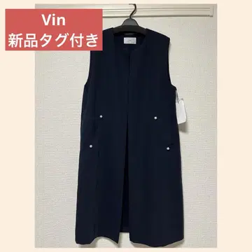 [택 포함 새상품] Vin 포인트 펄 베스트 익명 배송