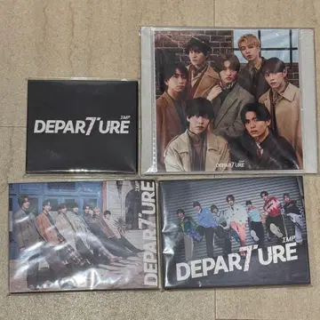 TMP DEPARTURE 미개봉 새상품 3형태 특전 포함