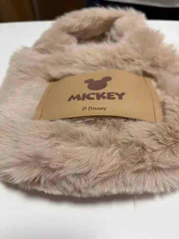 Disney 미키 인조 모피 백