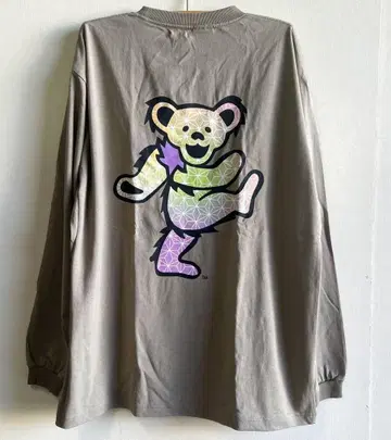 새상품 HEMP LEAF PATTERN DEADBEAR 롱 T셔츠 bxl