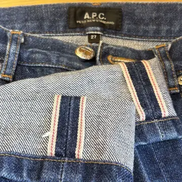 A.P.C. PETIT NEWSTANDARD 데님 팬츠 셀비지 27