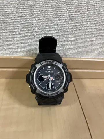 G-SHOCK 블랙 손목시계 쇼크 레지스트 터치 솔라
