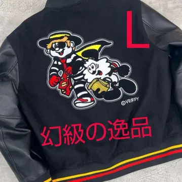 Verdy McDonald's Varsity Jacket L 바시티 자켓