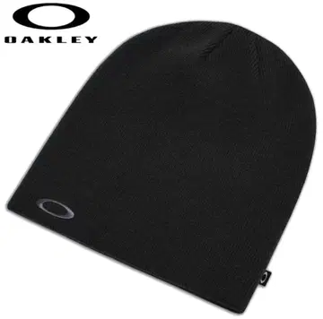 [새상품] OAKLEY 비니 블랙 남성용 니트 모자 오클리 블랙